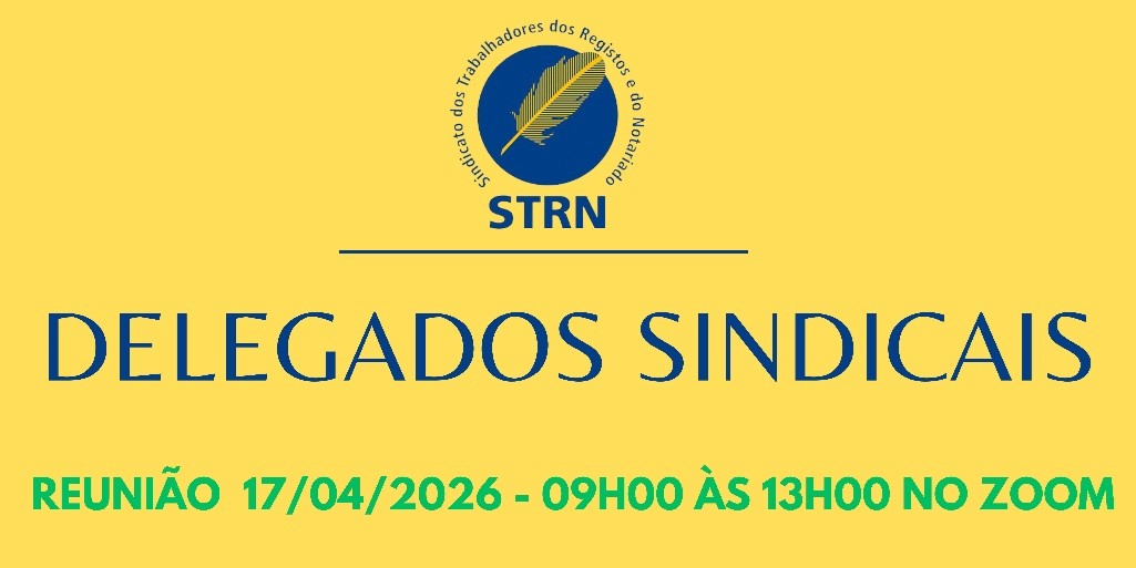 Reunião de Delegados Sindicais 17/04/2026