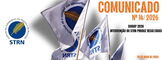 Comunicado nº 14/2026 20/05/2026 SIADAP 2026 – Intervenção do STRN produz resultados